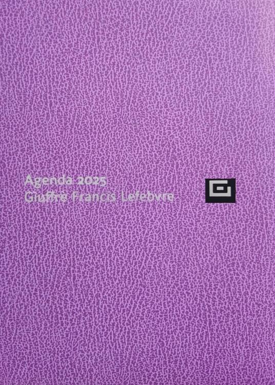 Agenda d'udienza 2025. Ediz. lilla - copertina