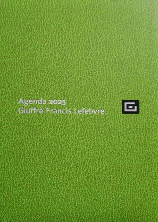 Agenda d'udienza 2025. Ediz. primavera - copertina