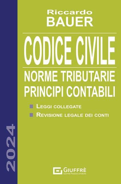 Codice civile - Riccardo Bauer - copertina