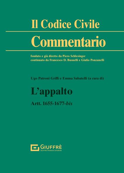 L'appalto - copertina