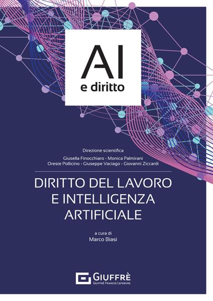 Diritto del lavoro e intelligenza artificiale - copertina