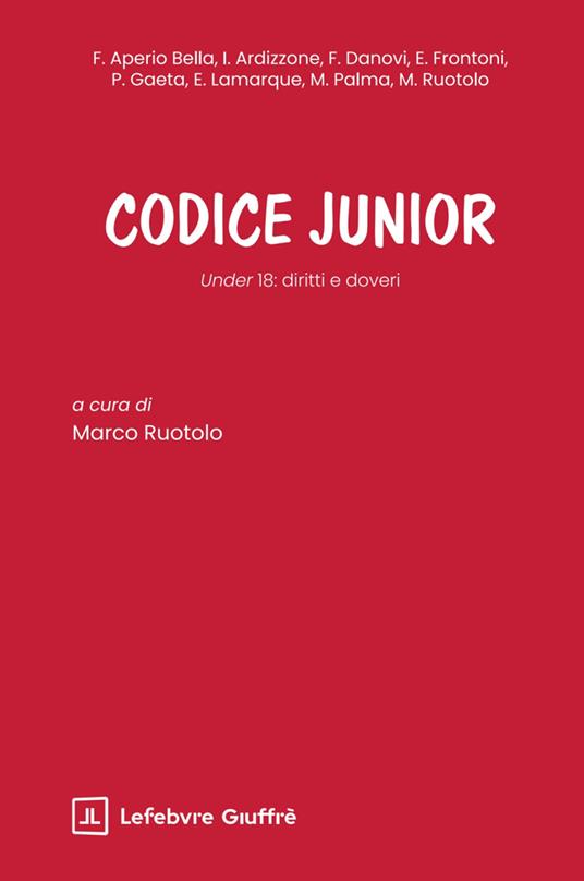 Codice Junior - copertina