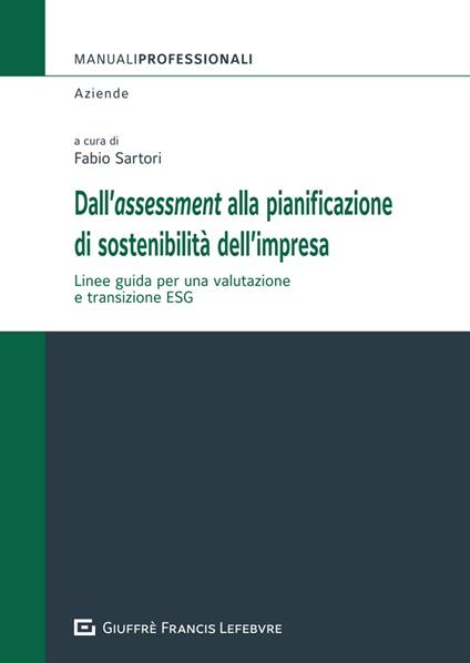 Dall'assessment alla pianificazione di sostenibilità dell'impresa - copertina