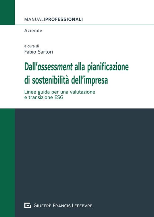 Dall'assessment alla pianificazione di sostenibilità dell'impresa - copertina