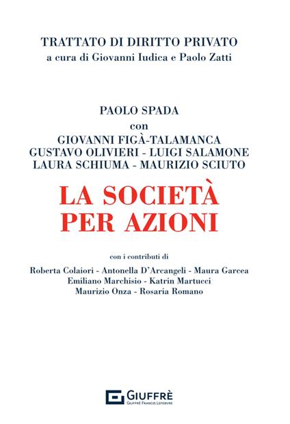 La società per azioni - copertina