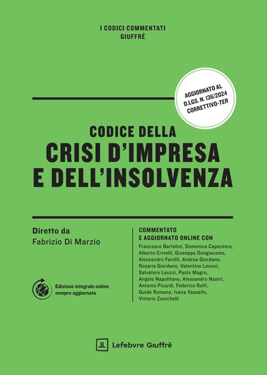 Codice della crisi d'impresa e dell'insolvenza. Con aggiornamento online - copertina