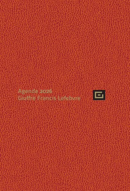 Agenda d'udienza 2026. Ediz. arancione - copertina