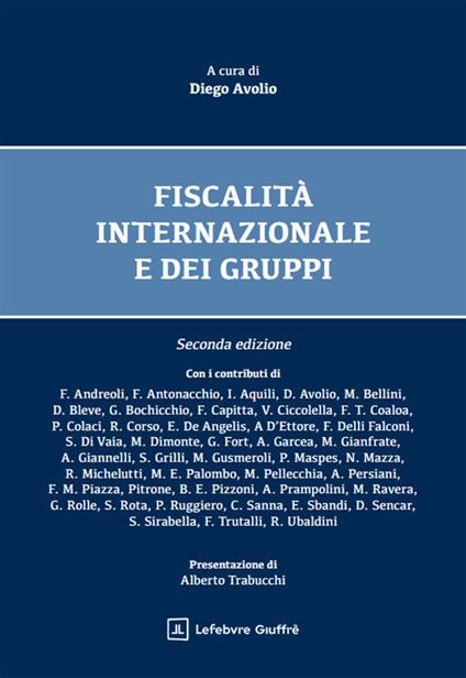 Fiscalità  internazionale e dei gruppi - copertina