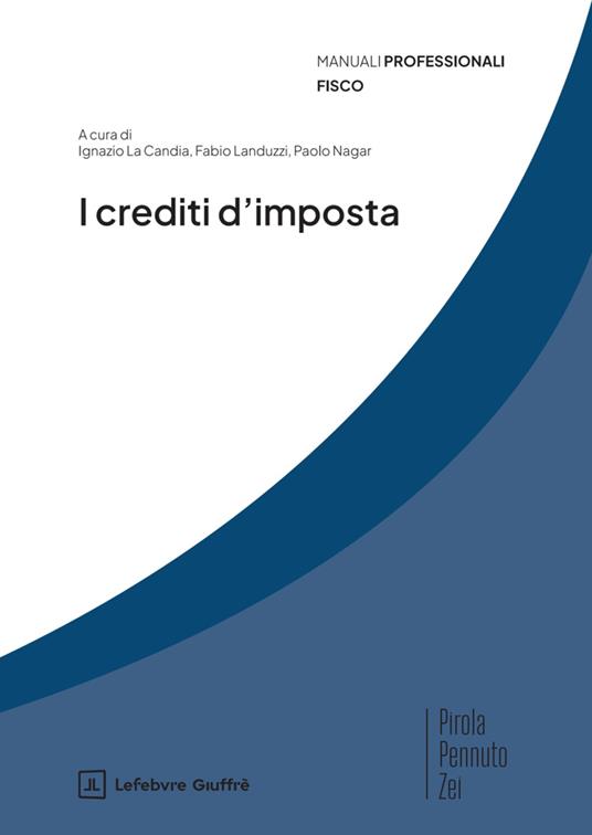 I crediti d'imposta - copertina