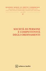 Società di persone e competitività degli ordinamenti