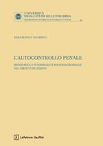 L'autocontrollo penale