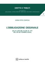 L'obbligazione doganale