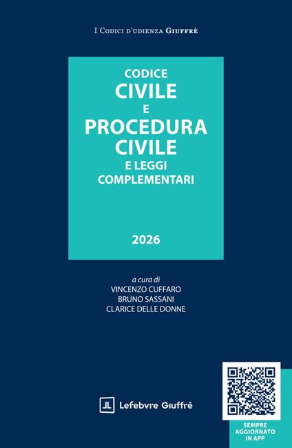 Codice civile e procedura civile e leggi complementari - copertina