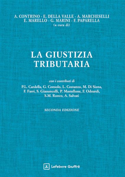 La giustizia tributaria - copertina