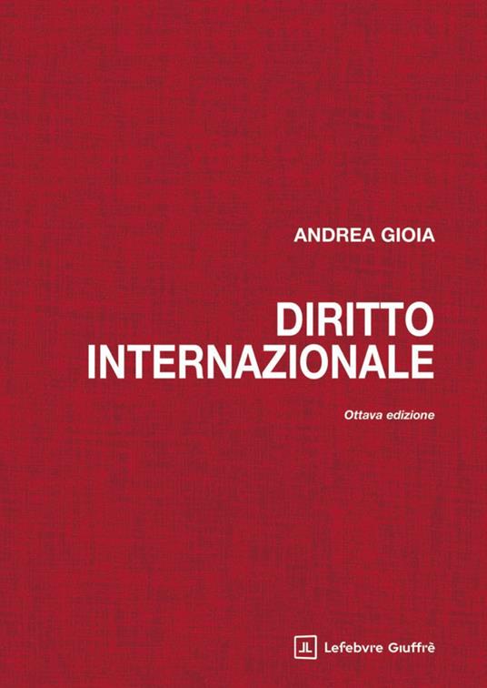 Diritto internazionale - Andrea Gioia - copertina