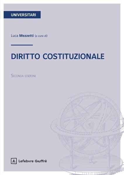 Diritto costituzionale - Luca Mezzetti - copertina