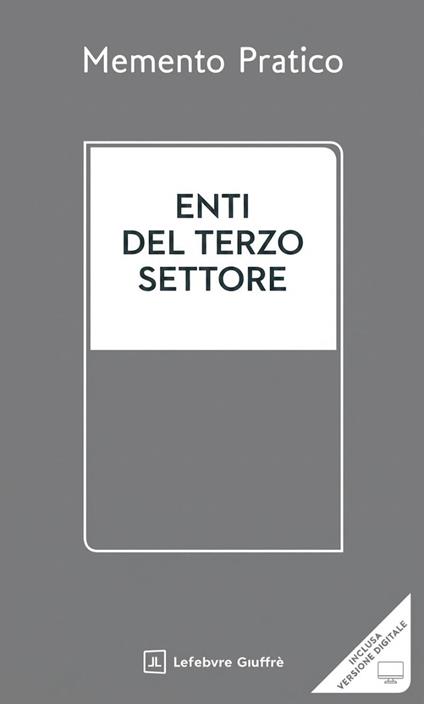 Memento Enti del terzo settore - copertina