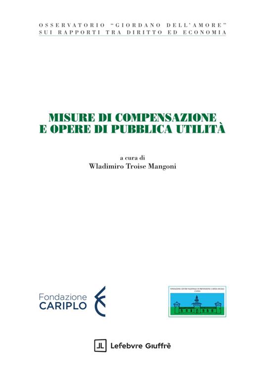Misure di compensazione e opere di pubblica utilità - copertina