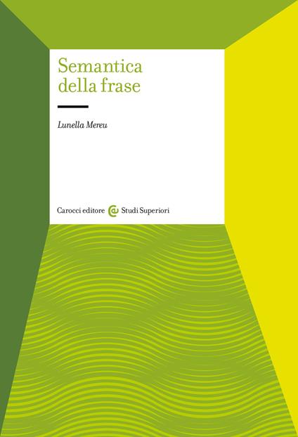Semantica della frase - Lunella Mereu - copertina