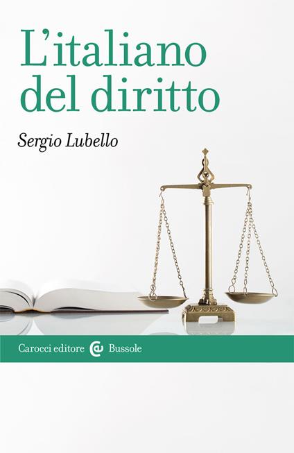 L' italiano del diritto - Sergio Lubello - copertina