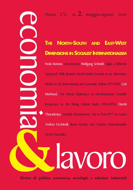 Economia & lavoro (2021). Vol. 2 - copertina
