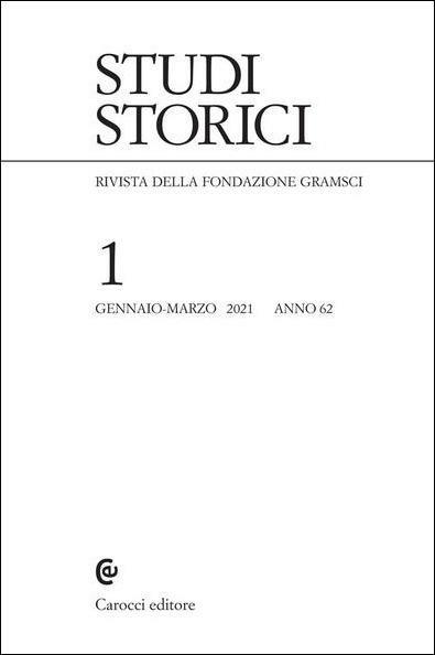 Studi storici (2021). Vol. 1 - copertina