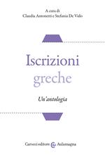 Iscrizioni greche. Un'antologia