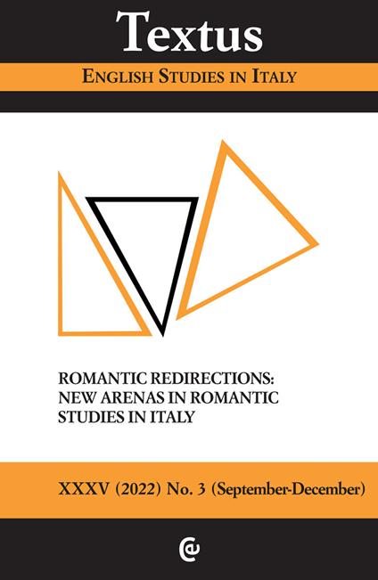 Textus. English studies in Italy (2022). Vol. 3: Romantic redirections: new arenas in romantic studies in Italiy - copertina