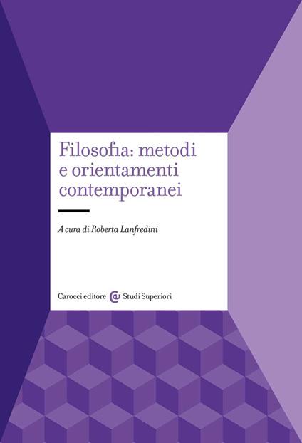 Filosofia: metodi e orientamenti contemporanei - copertina