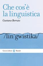 Che cos'è la linguistica