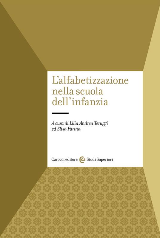 L'alfabetizzazione nella scuola dell'infanzia - copertina