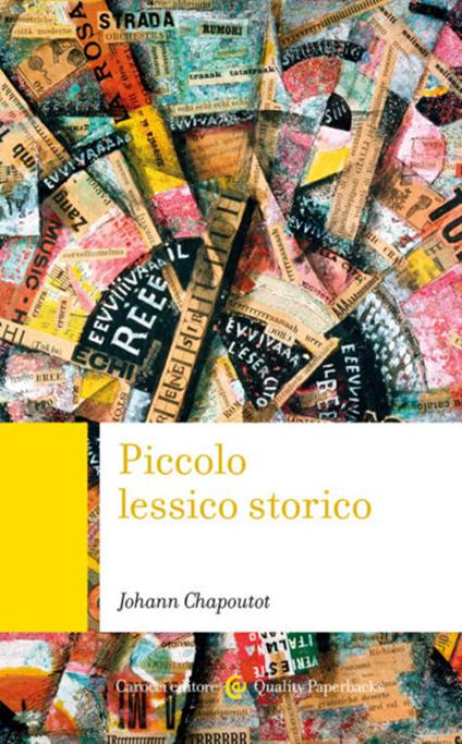 Piccolo lessico storico - Johann Chapoutot - copertina