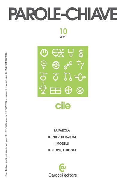 Parolechiave (2023). Vol. 2: Cile - copertina