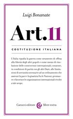 Costituzione italiana: articolo 11