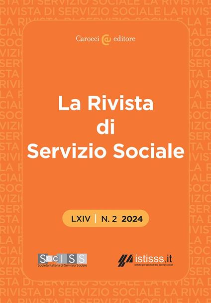 La rivista di servizio sociale (2024). Vol. 2 - copertina