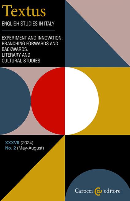 Textus. English studies in Italy (2024). Vol. 2 - copertina