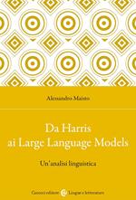 Da Harris ai Large Language Models. Un'analisi linguistica