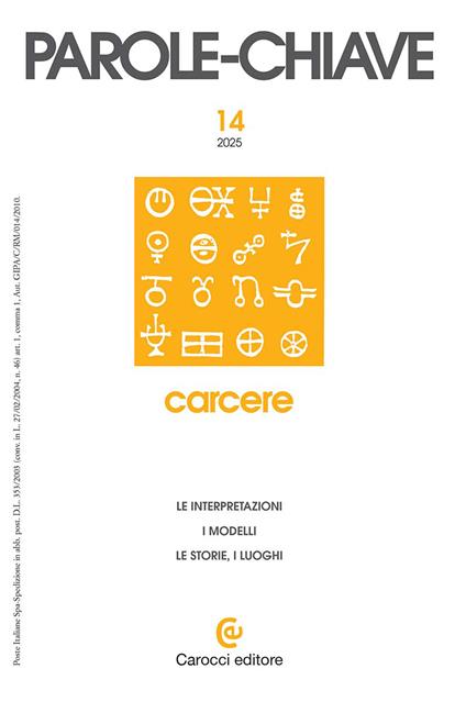 Parolechiave (2025). Vol. 2: Carcere - copertina