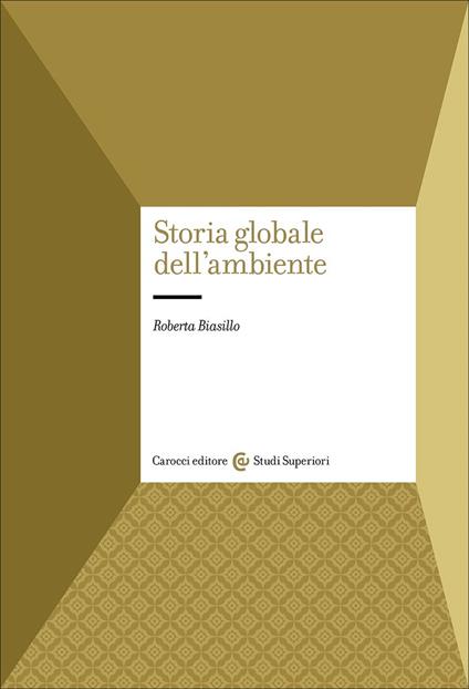Storia globale dell'ambiente - Roberta Biasillo - copertina