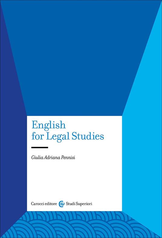 English for legal studies - Giulia Adriana Pennisi - copertina