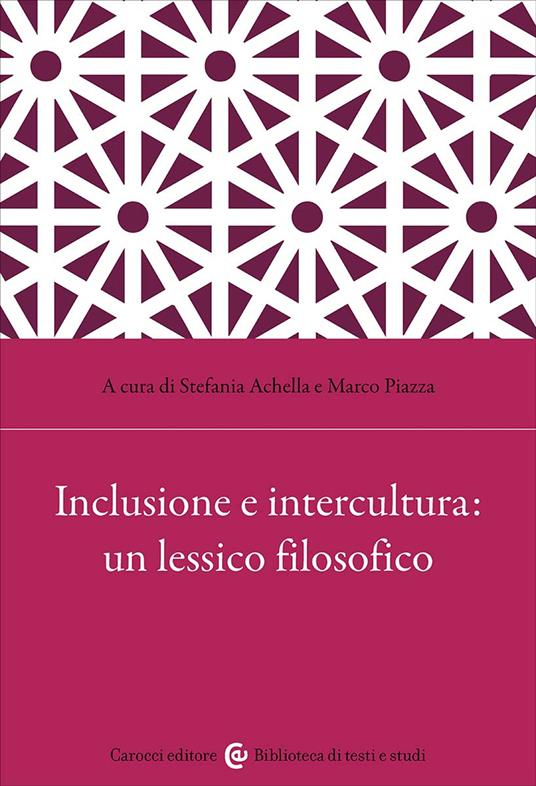 Inclusione e intercultura: un lessico filosofico - copertina