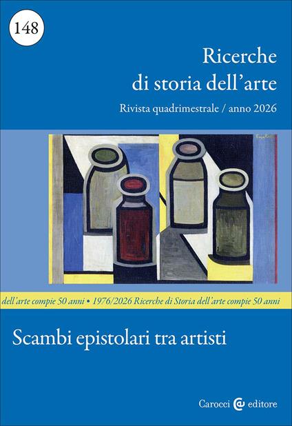 Ricerche di storia dell'arte (2026). Vol. 1: Scambi epistolari tra artisti - copertina