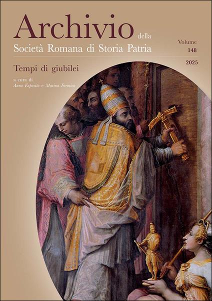 Archivio della Società romana di storia patria (2025). Vol. 148: Tempi di giubilei - copertina
