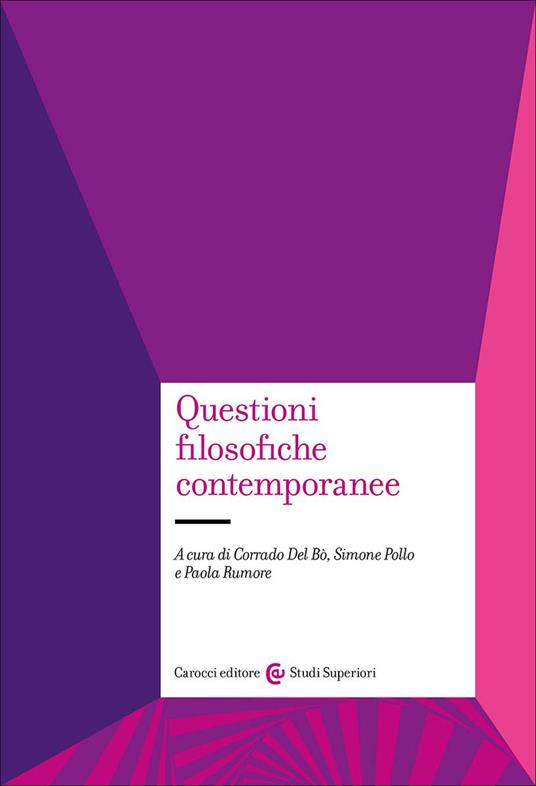Questioni filosofiche contemporanee - copertina
