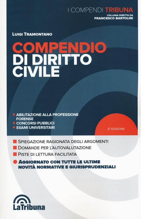 Compendio di diritto civile - Luigi Tramontano - copertina