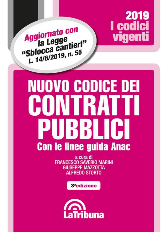 Nuovo codice dei contratti pubblici - copertina