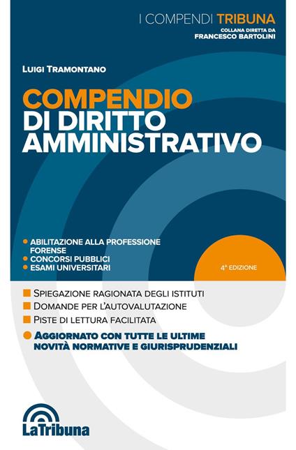 Compendio di diritto amministrativo - Luigi Tramontano - copertina