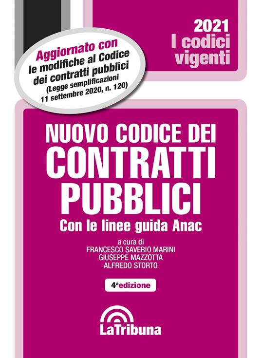 Nuovo codice dei contratti pubblici - copertina