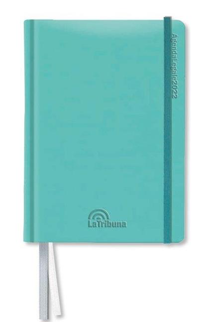 Agenda legale pocket 2022. Ediz. verde acqua - copertina