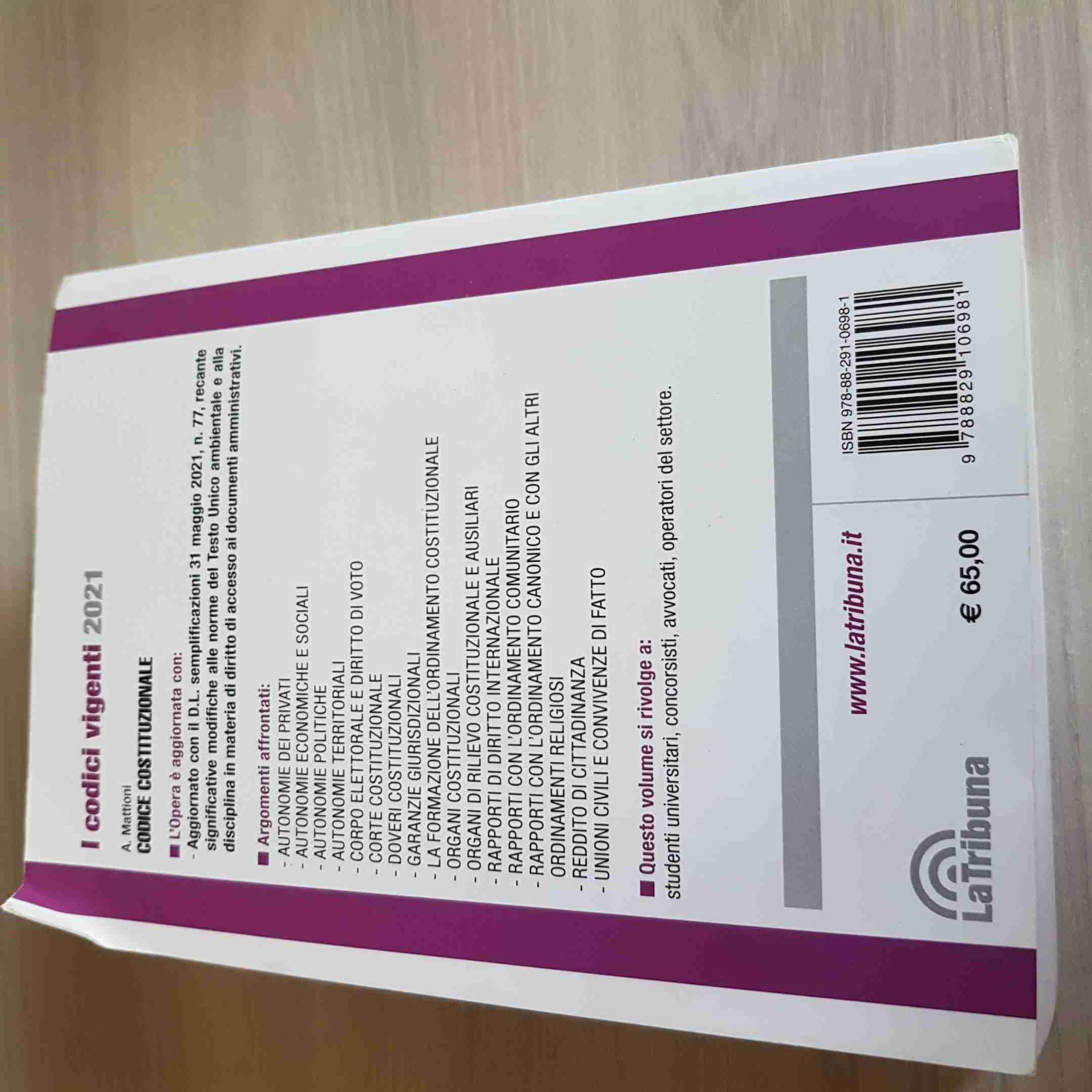 Codice costituzionale